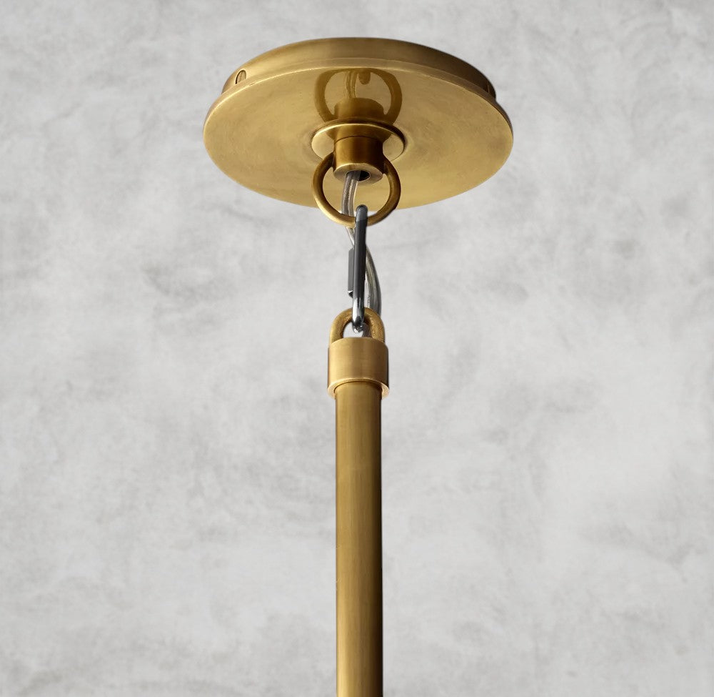 Boule De Cristal Oval Chandelier 72"
